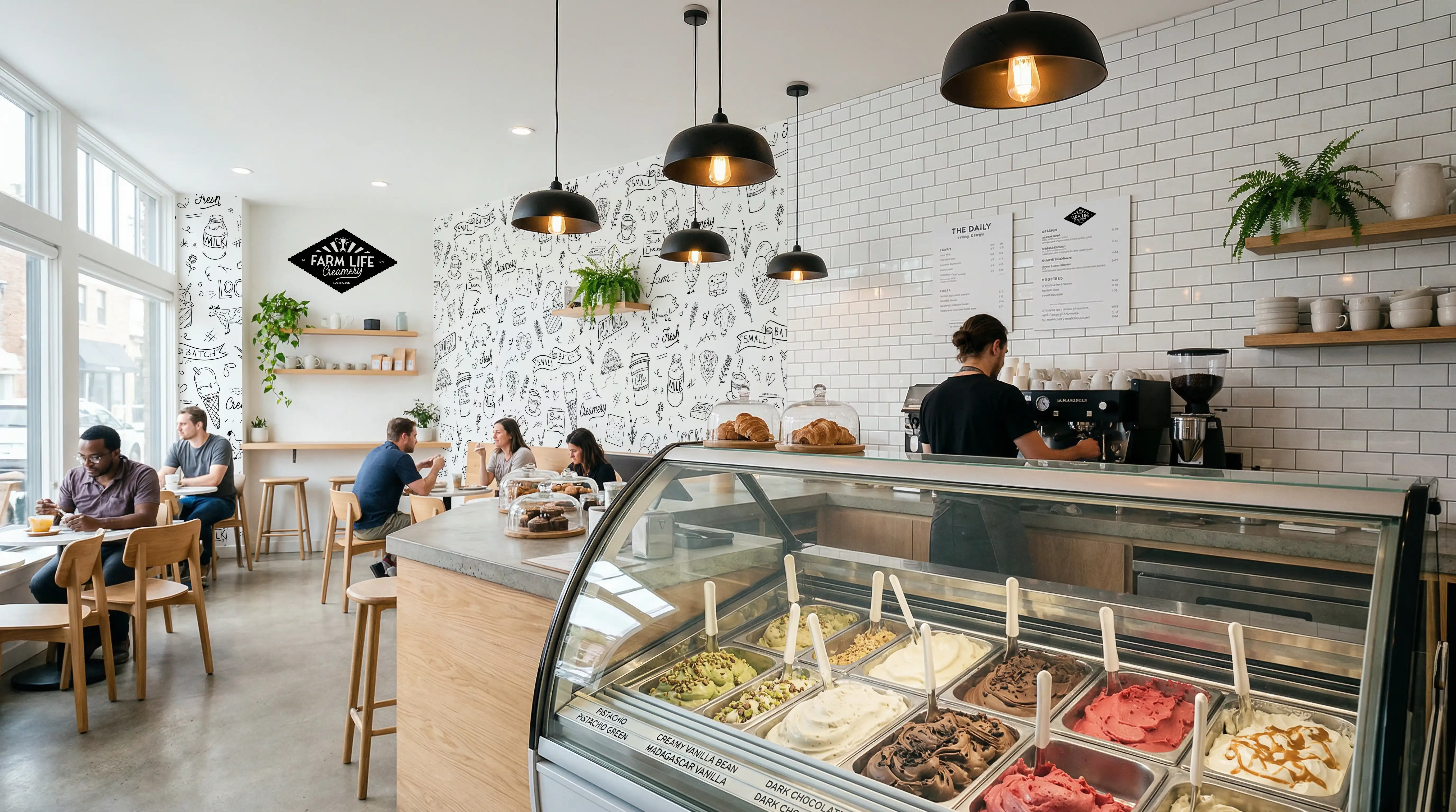 Farm Life Creamery project showcase